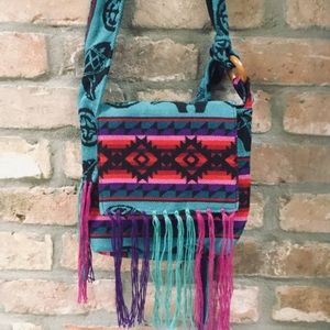 Ethnic Print Crossbody